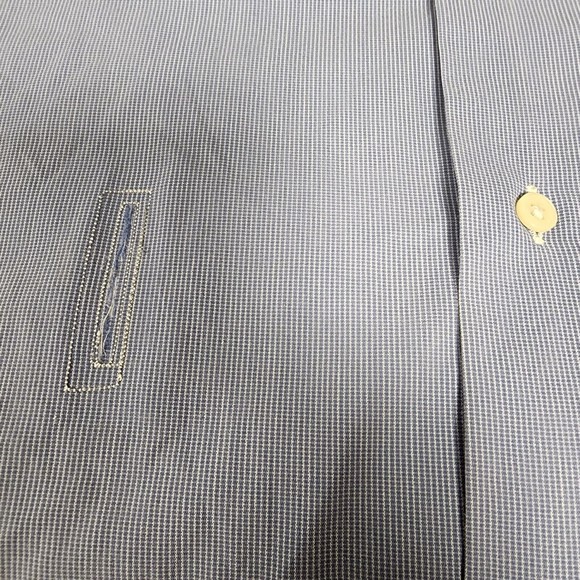 Polo Ralph Lauren Shirt Men Large Sky Blue Striped Warwick Button Down - Picture 14 of 14